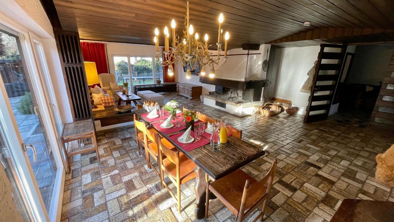 Large Holiday Apartment With Sauna, Terrace, Garden And Open Fireplace Ленггрис Экстерьер фото