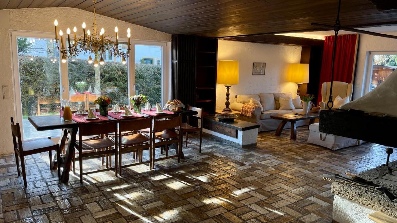 Large Holiday Apartment With Sauna, Terrace, Garden And Open Fireplace Ленггрис Экстерьер фото