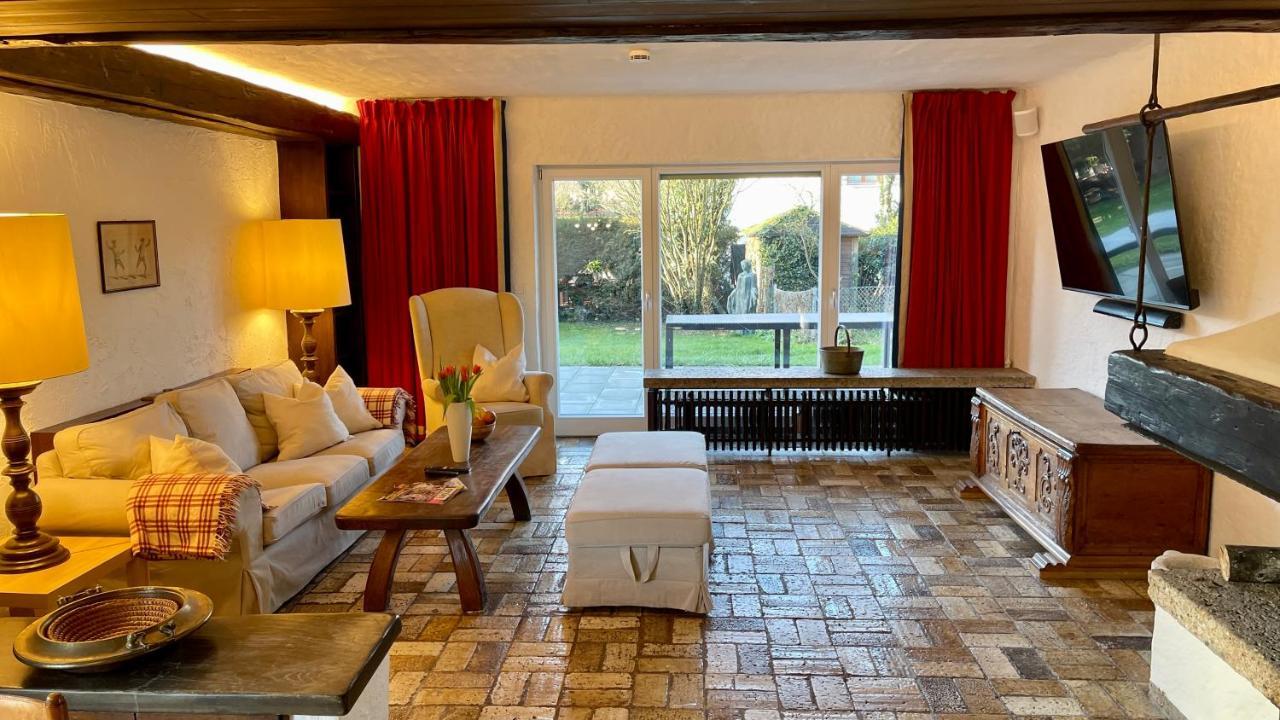 Large Holiday Apartment With Sauna, Terrace, Garden And Open Fireplace Ленггрис Экстерьер фото